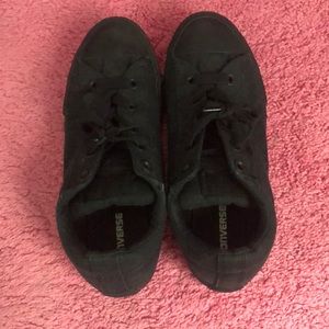 black never been worn converse